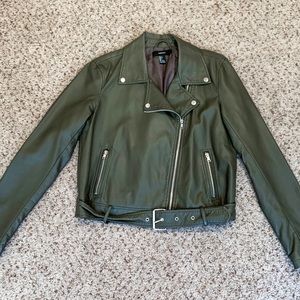 Forever 21 leather jacket.